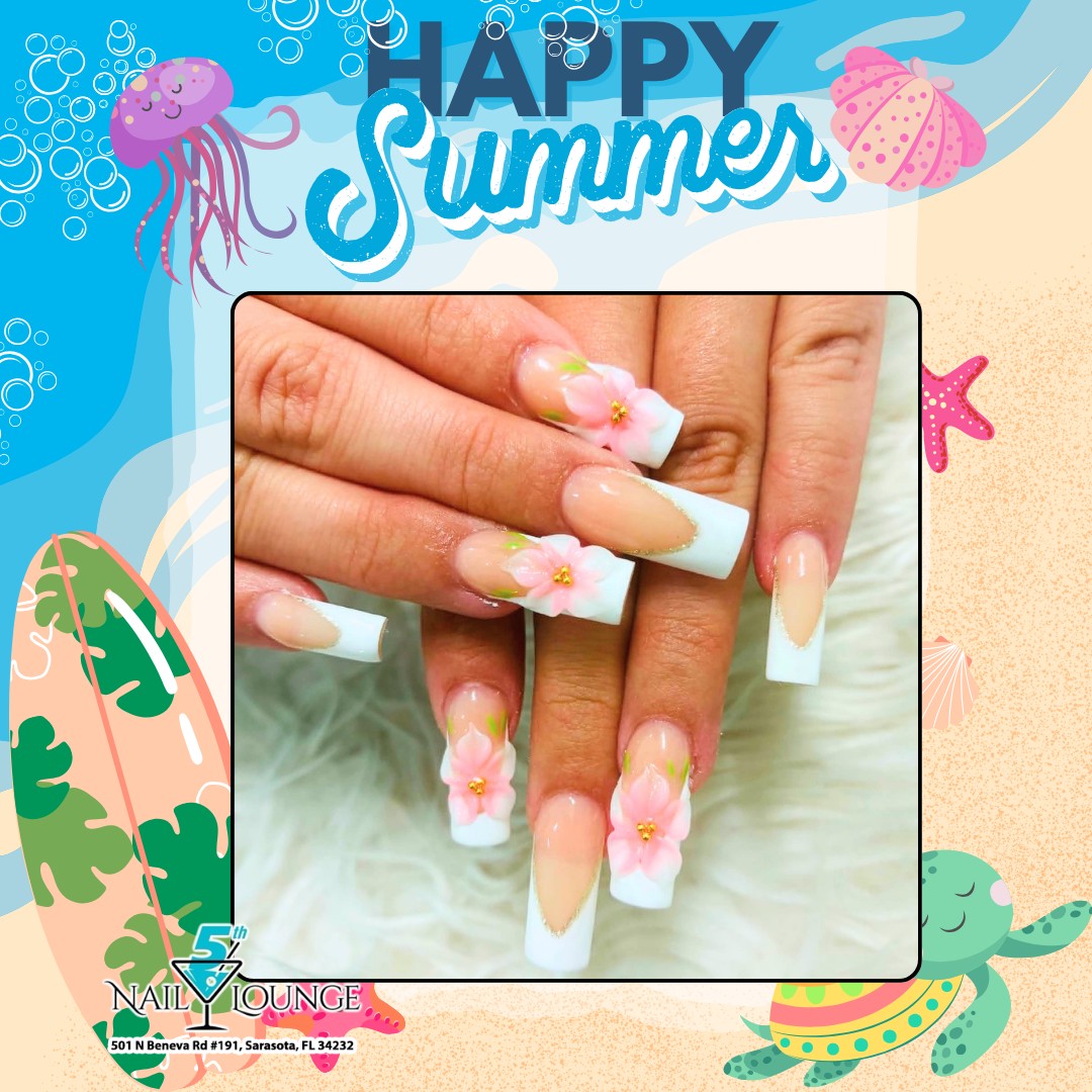 5th Nail Lounge_summer nail design